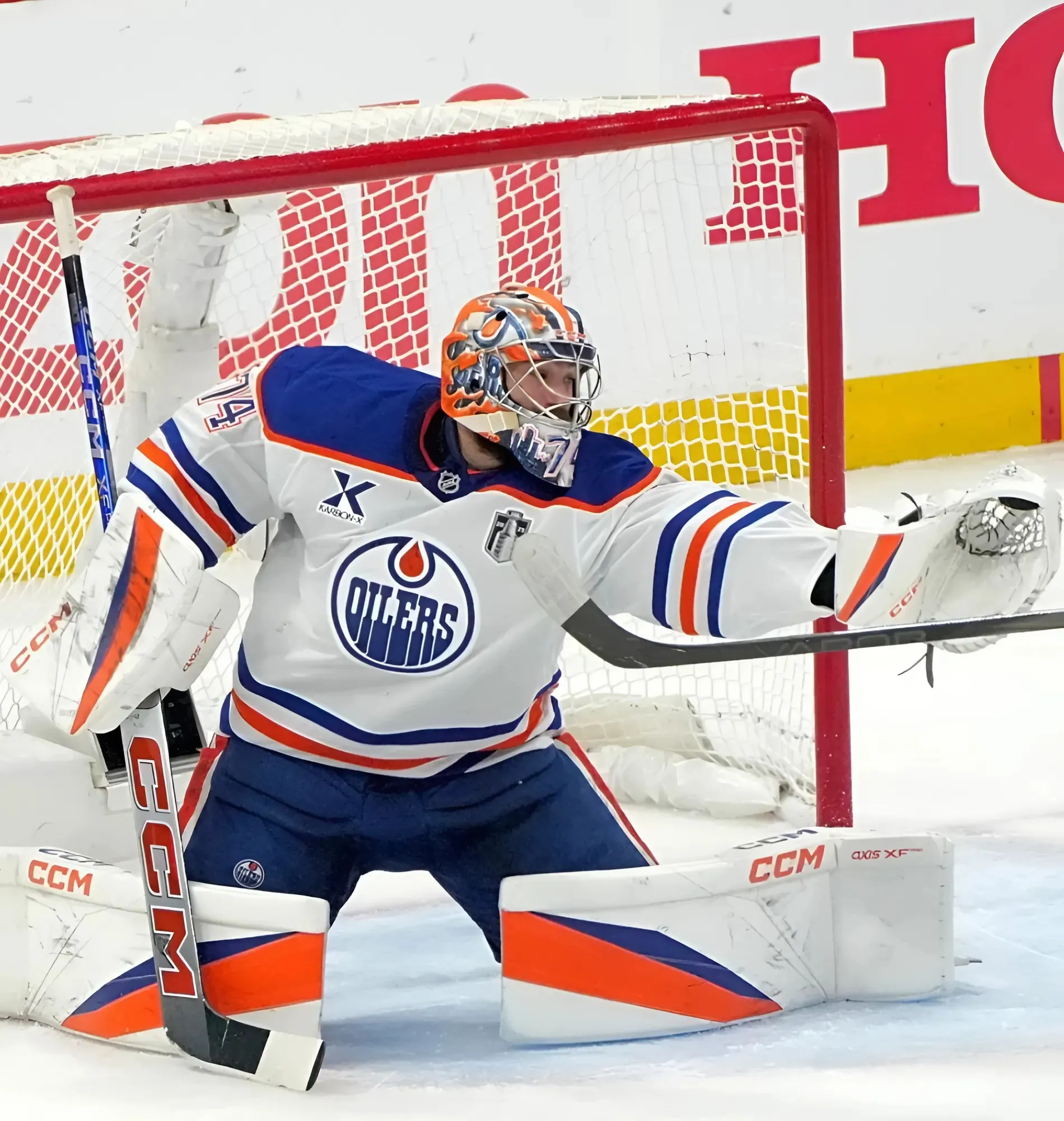 Stuart Skinner pulled by Oilers for second game in a row