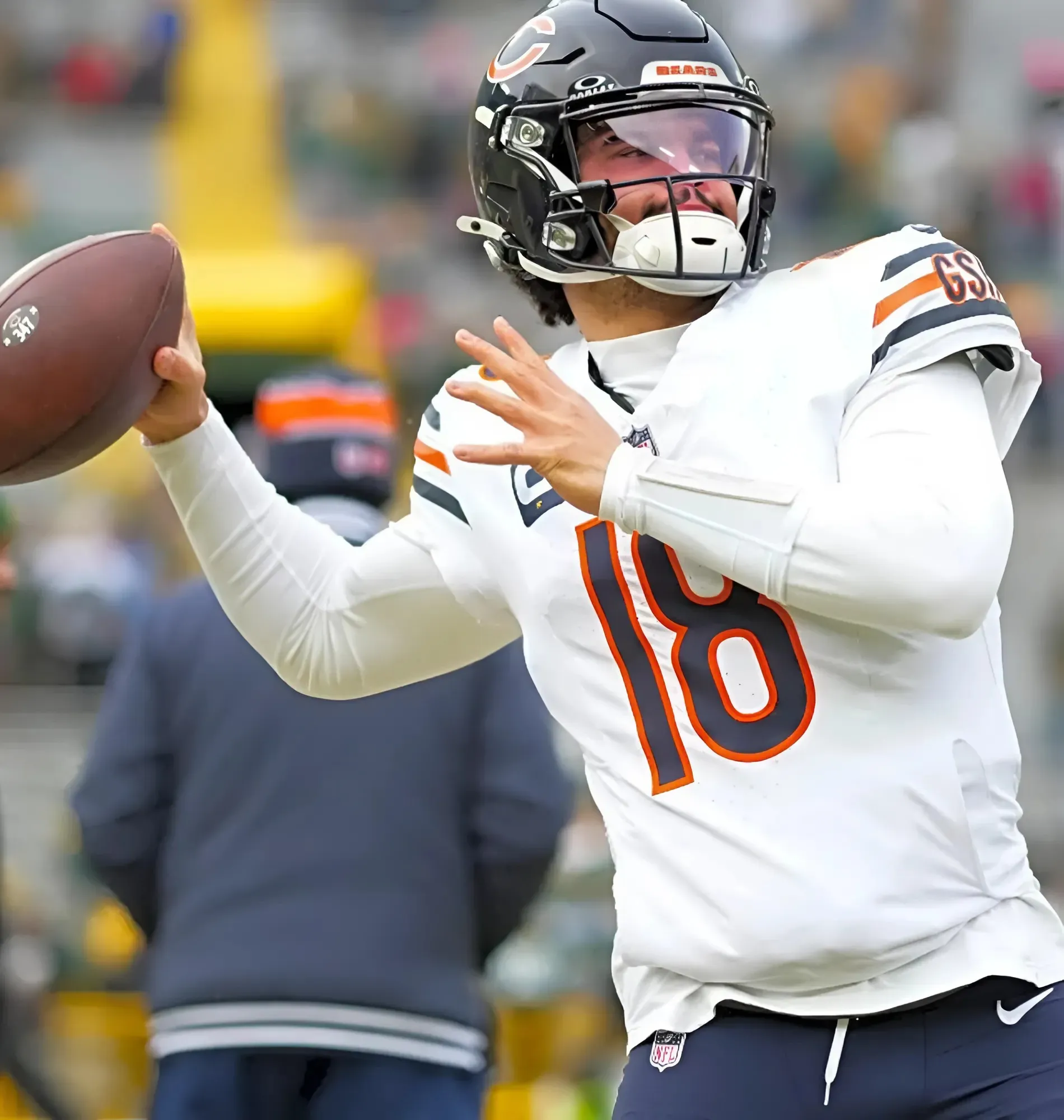 QB Power Rankings Spark Mocking Reaction from Prized Bears WR