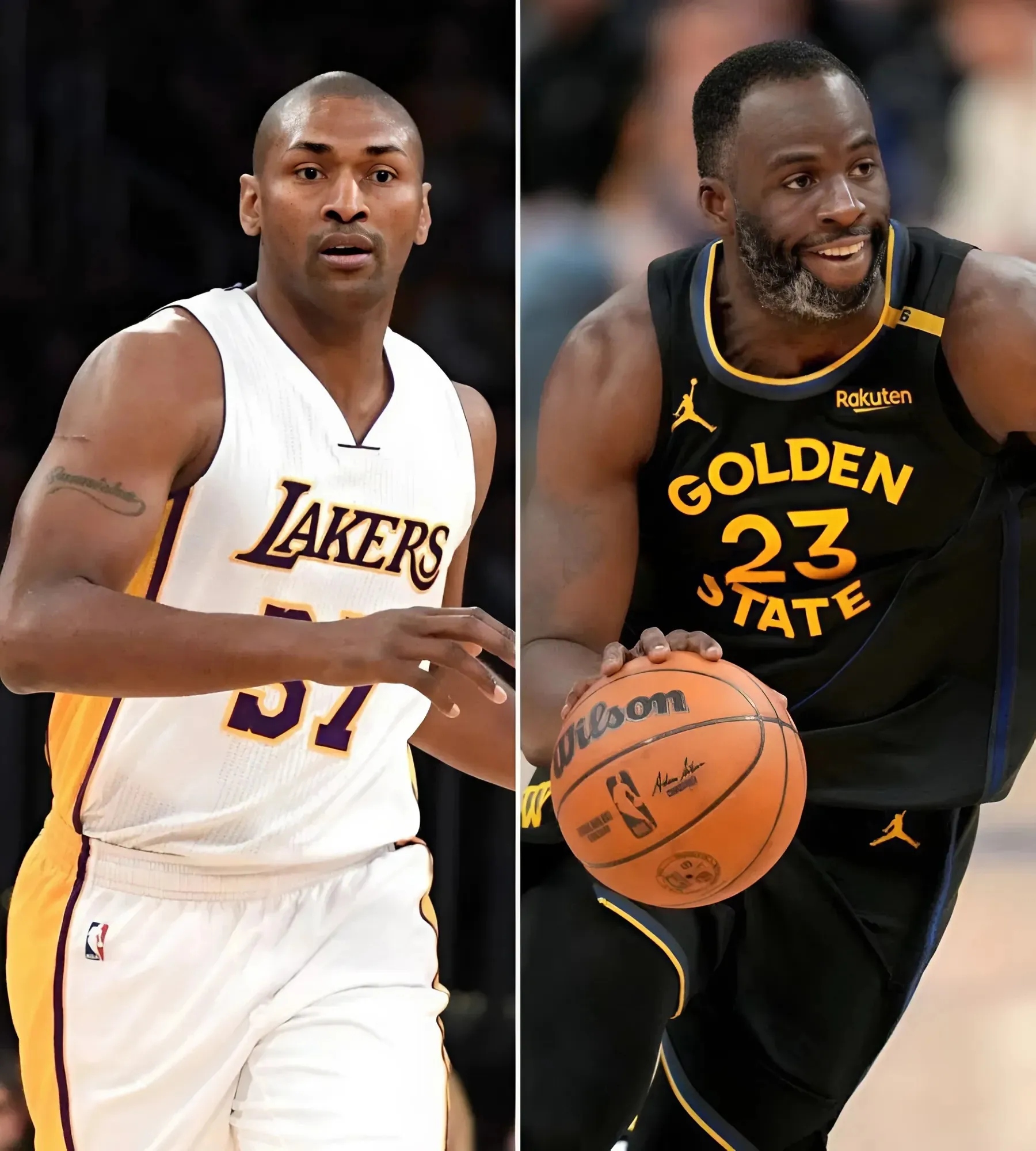 'I’m Not Scared He Ain’t Scared': Draymond Green Defends His Years Old Dust-up With Metta World Peace