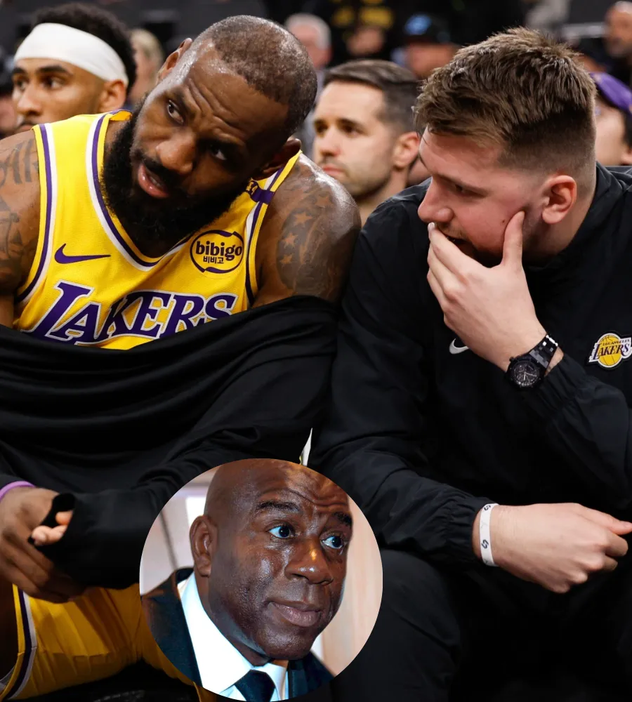 Magic Johnson Wants Luka Doncic to Step up and Deliver Lakers Titles like LeBron James did
