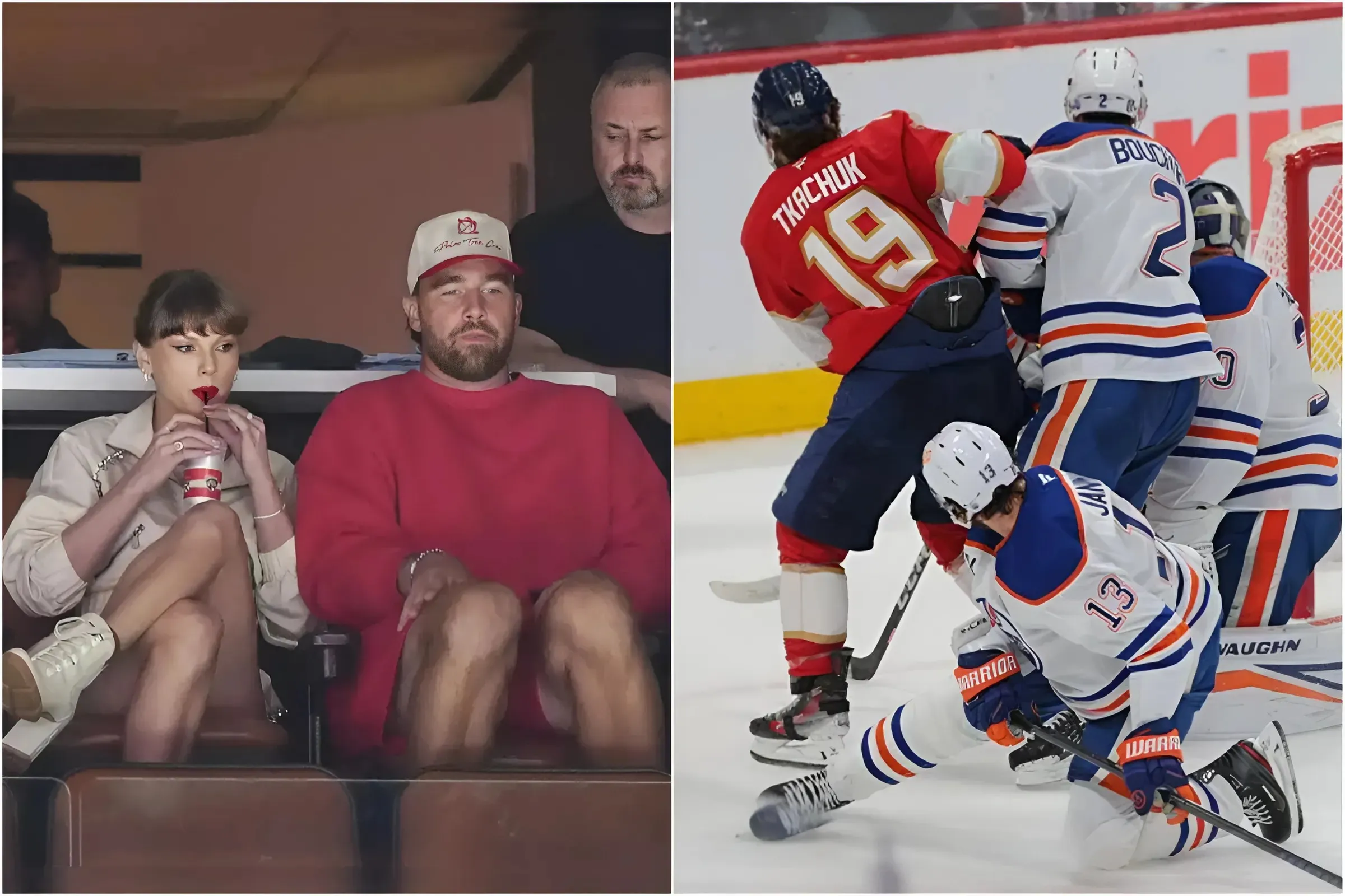 Taylor Swift and Travis Kelce Spotted Together at Stanley Cup Final Game 4 in Florida trucc