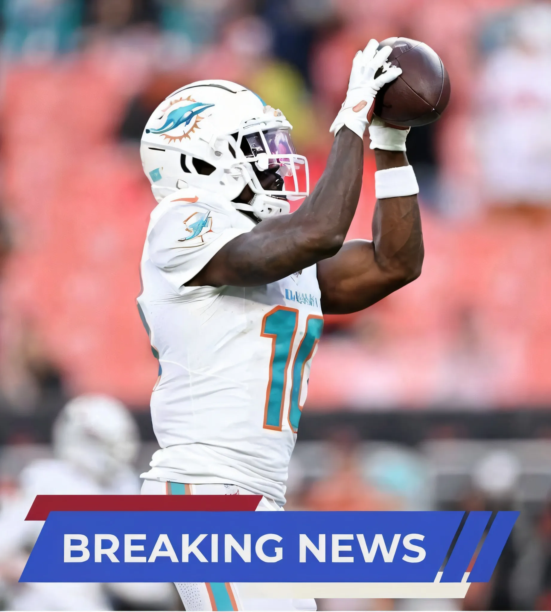 Dolphins’ Tyreek Hill Shows Off Insane Speed in Viral Social Media Post
