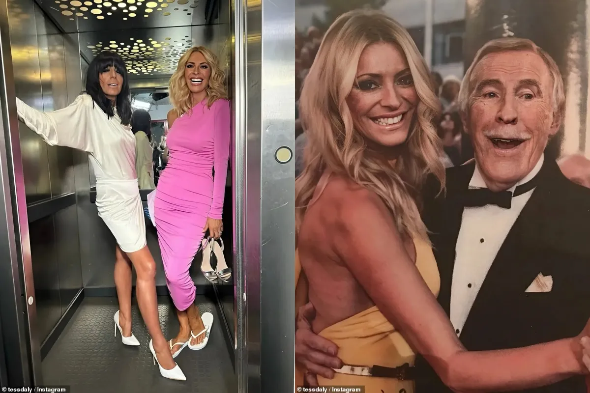 Tess Daly shares heartfelt message after receiving her MBE as she thanks some of the biggest stars in showbusiness for her success liennhi
