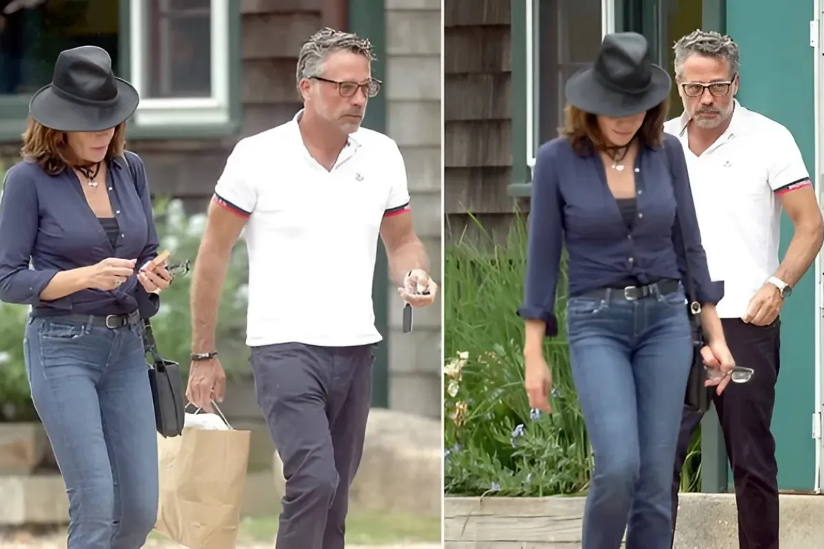 Luann de Lesseps continues to wear THAT huge sparkly ring as she is seen again with her silver fox beau-quang