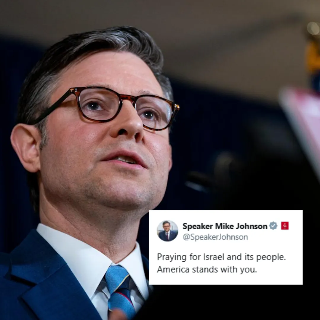 Mike Johnson Delivers Bold Message America Will Always Stand Strong With Israel