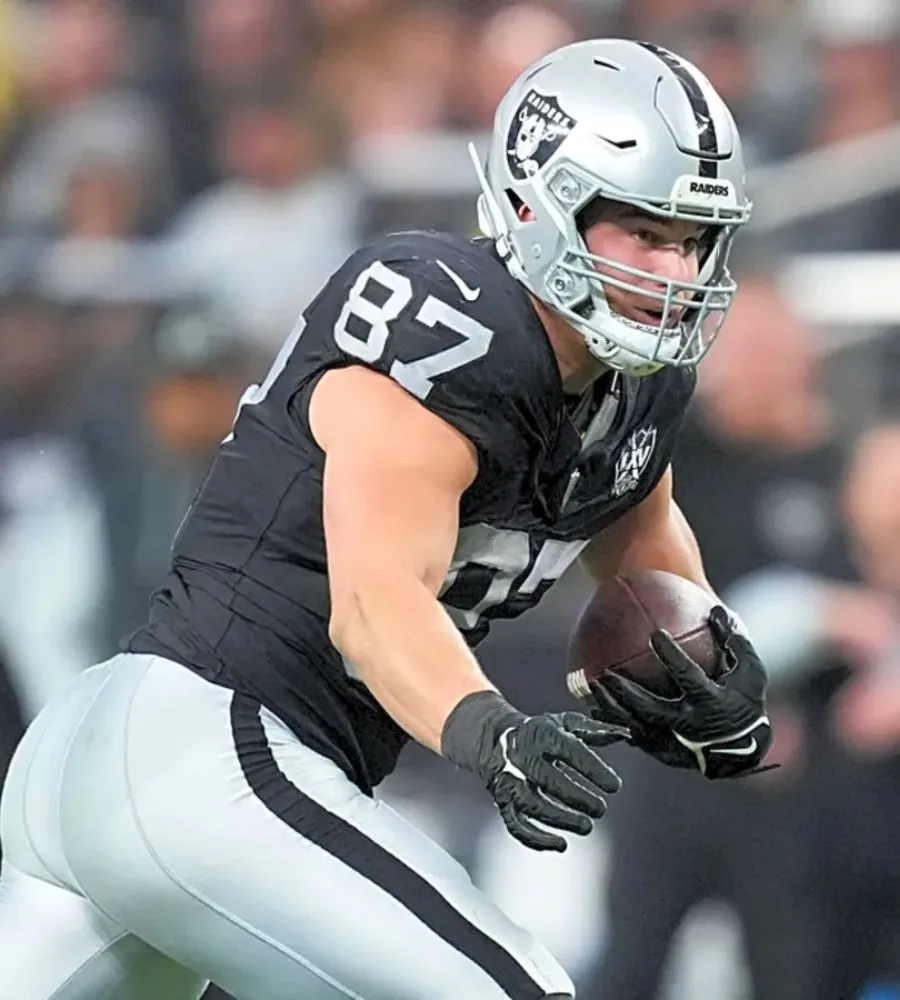 Raiders TE Michael Mayer Poised For Breakout Campaign Says PFF