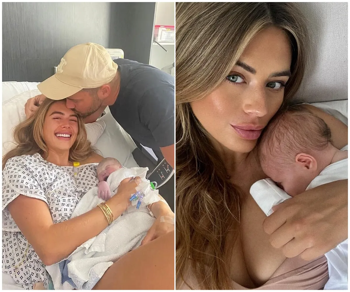 “He saw everything – and cried his eyes out” – Love Island’s Arabella Chi reveals boyfriend Billy Henty has a ‘new level of respect’ after watching her endure 16 hours of gruelling labour during birth of their baby girl Gigi - suong