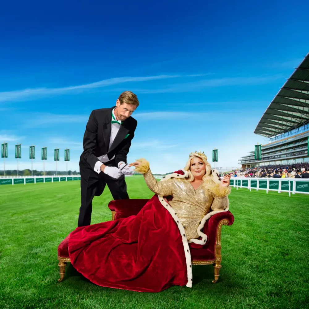 Gemma Collins launches campaign to become Dame Gemma after charming King Charles and Queen Camilla, claiming His Majesty personally requested to meet her as she vows to bring glam, gossip, and girl power to the Royal family - suong