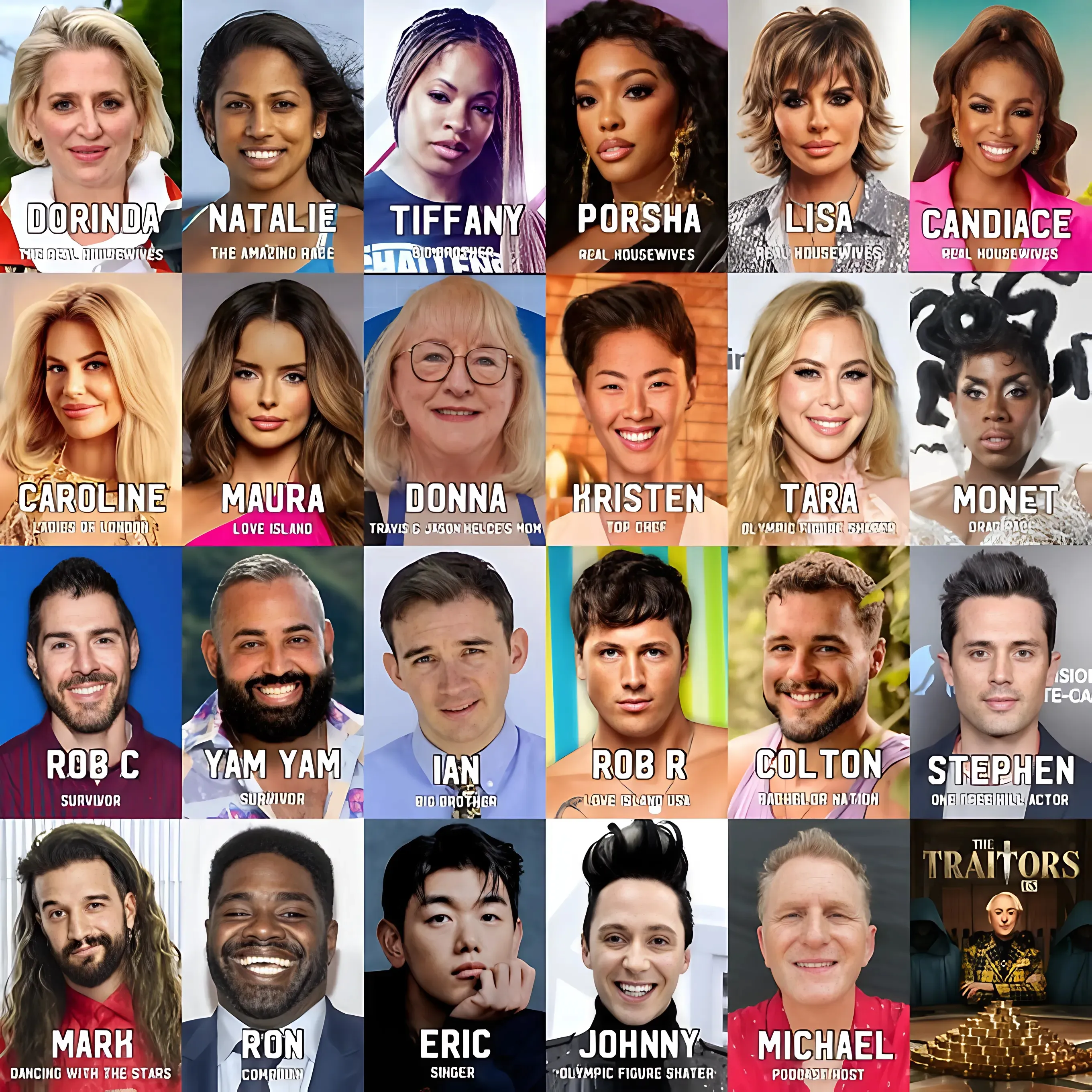 The castle doors are open and betrayal is back – Peacock officially unveils star-studded cast of The Traitors US Season 4 with Housewives legends, Olympic icons, reality TV royalty and one shocking wildcard no one saw coming - suong