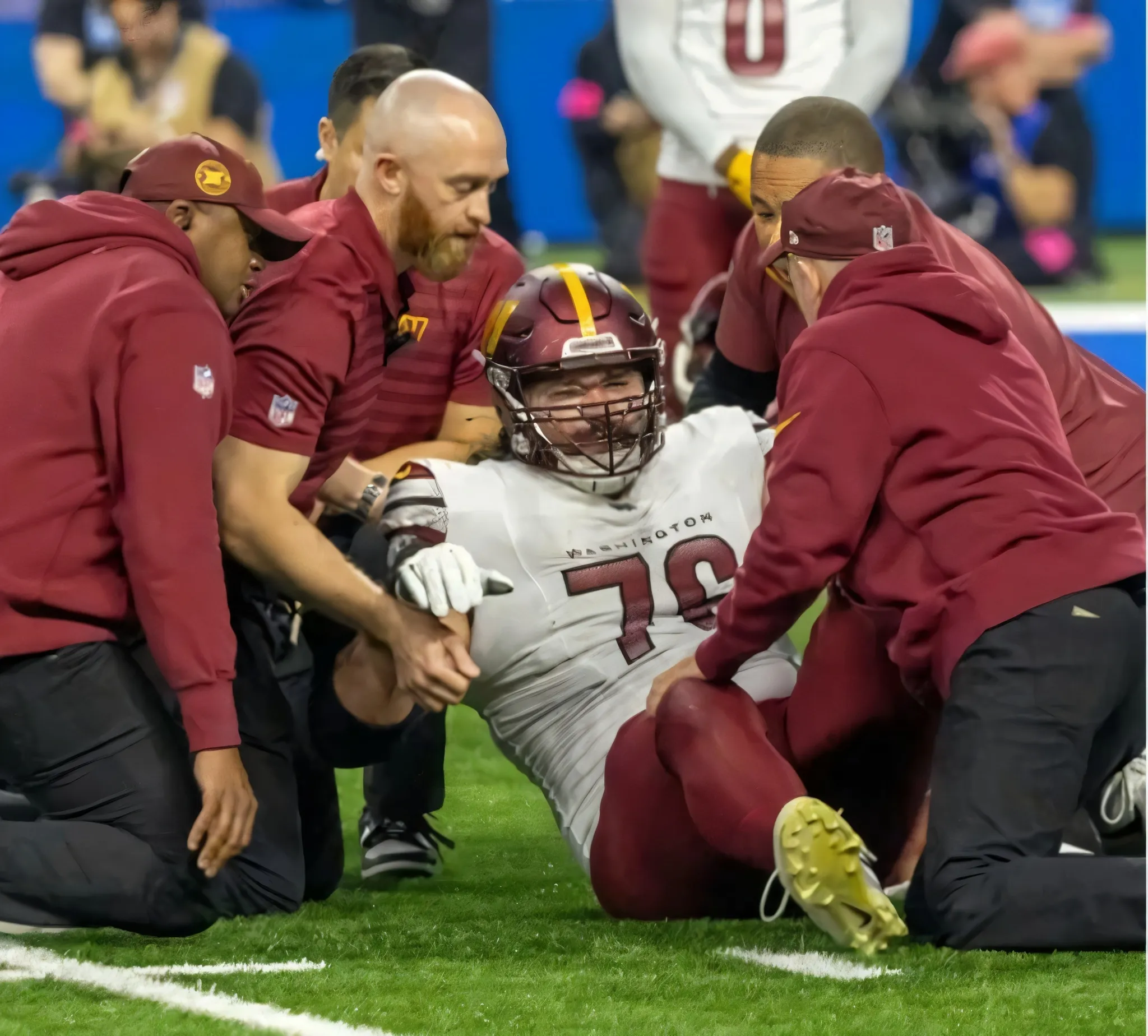 Commanders fans finally get the Sam Cosmi injury news they craved