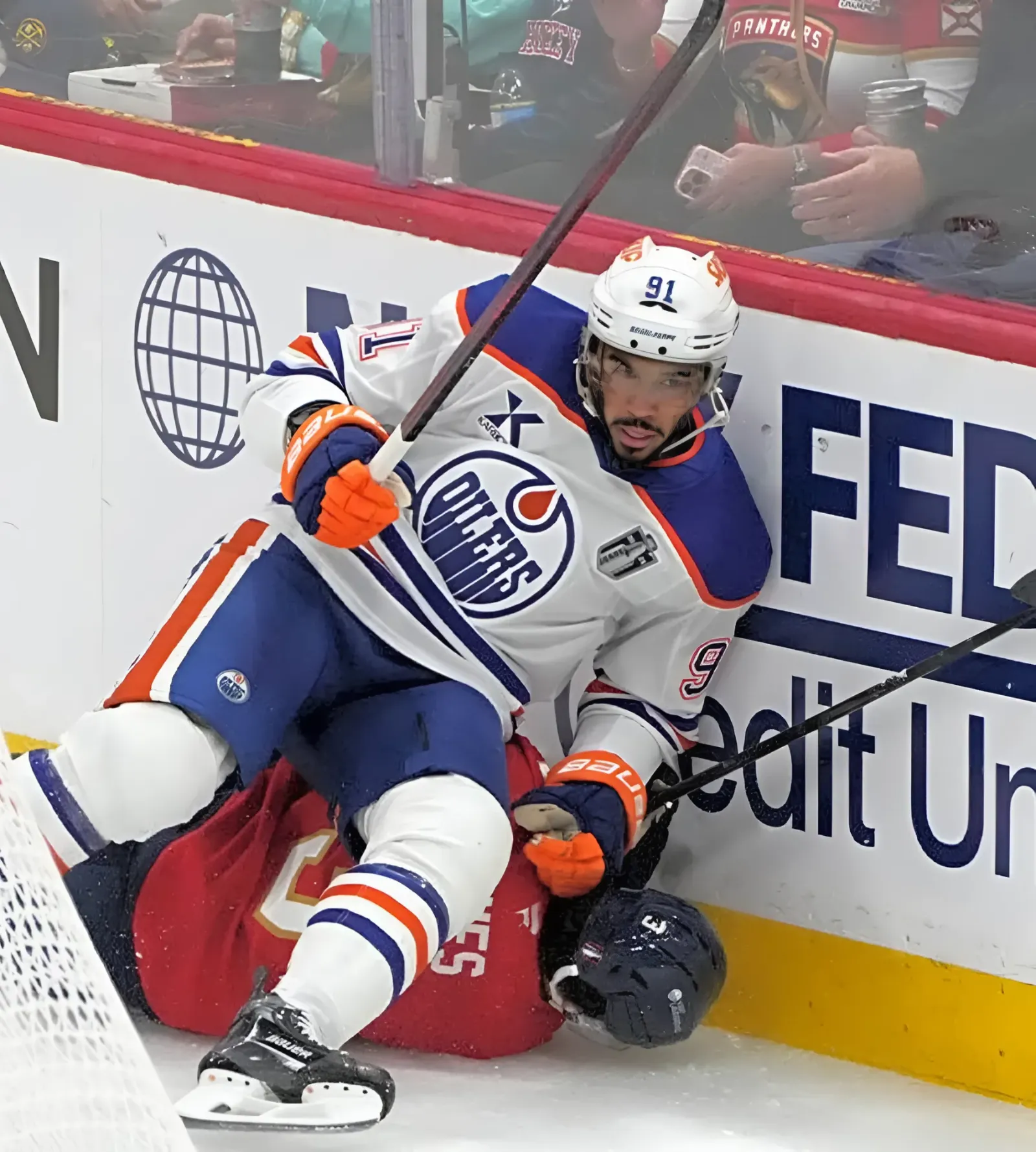 Oilers’ Evander Kane takes shot at Panthers ahead of Game 5
