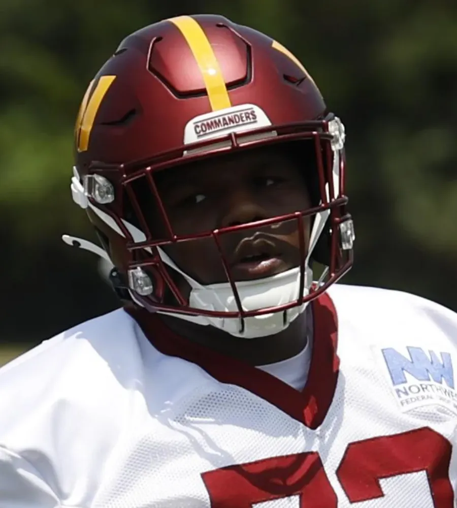Washington Commanders' Josh Conerly Jr. Earns Praise From Teammates After Minicamp