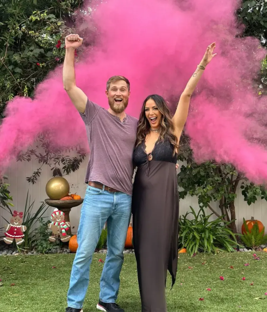 Kristen Doute gives birth to rainbow baby with fiancé Luke Broderick