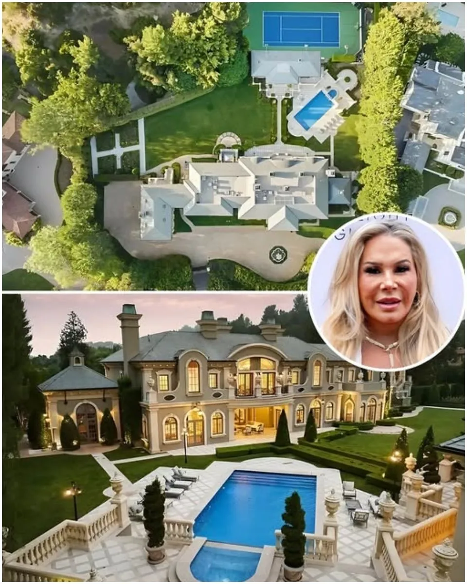 RHOBH alum Adrienne Maloof’s $12M Beverly Hills mansion featuring a massive infinity pool with mountain views