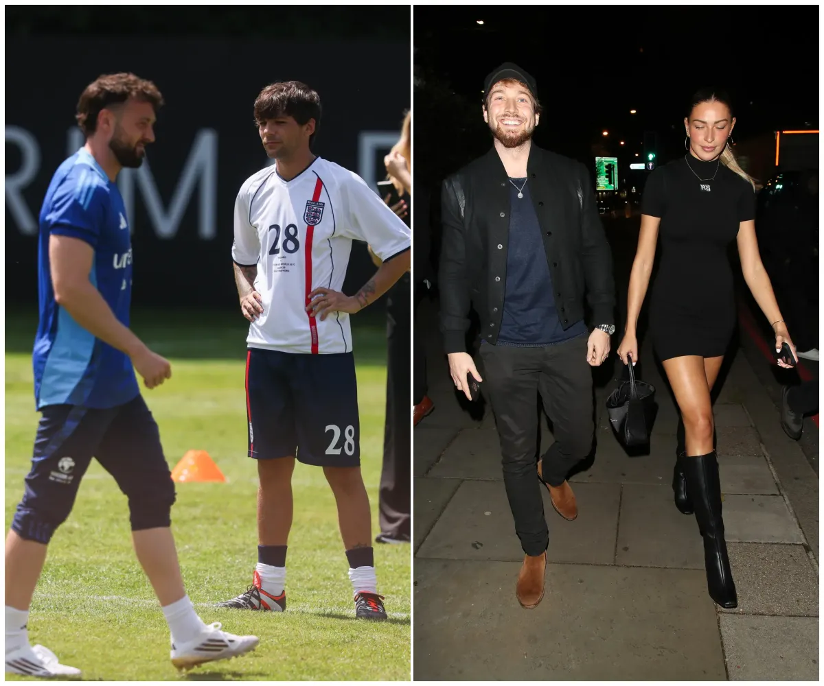 “Breaking bread to break the tension” – Louis Tomlinson and Sam Thompson hold tense Soccer Aid ‘peace’ dinner to quash backstage awkwardness over Zara McDermott ahead of high-stakes match - suong