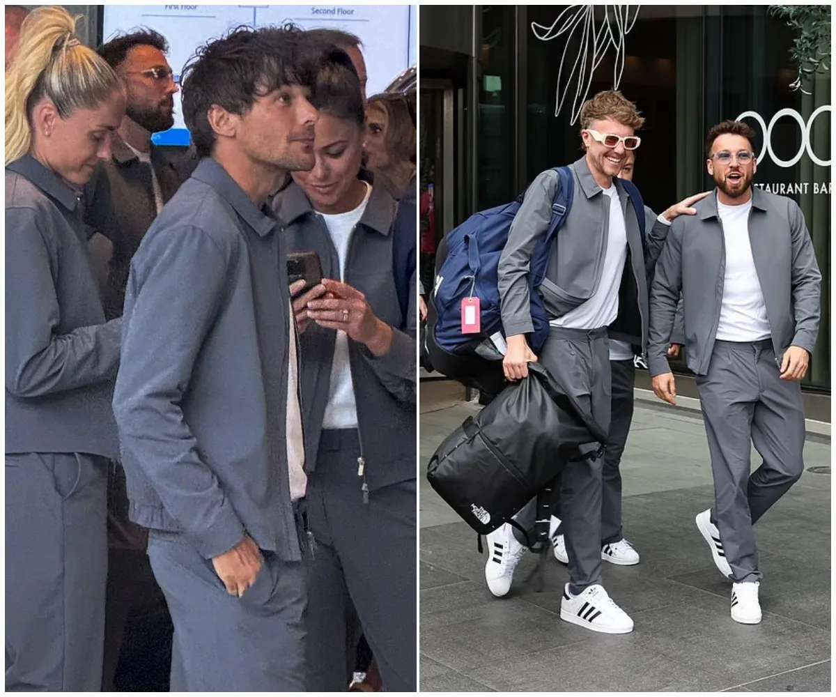 “Awkward reunion just inches apart” – Sam Thompson comes face-to-face with Louis Tomlinson ahead of Soccer Aid match after secret ‘peace dinner’ to defuse tension over Zara McDermott romance - suong