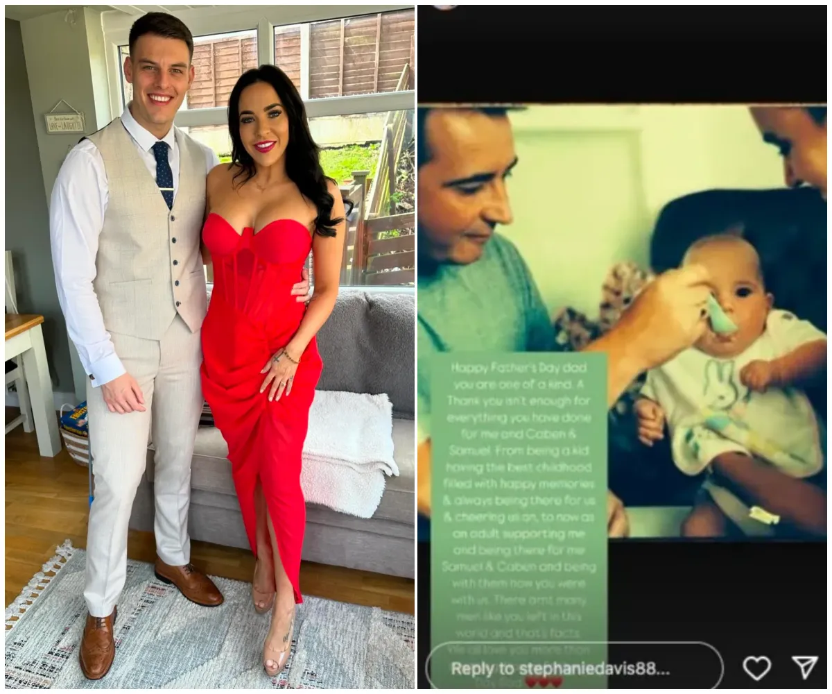 “Not even a mention on Father’s Day” – Stephanie Davis sparks shock split rumours just five months after welcoming baby boy with Joseph McKalory as fans notice emotional post excludes him entirely - suong