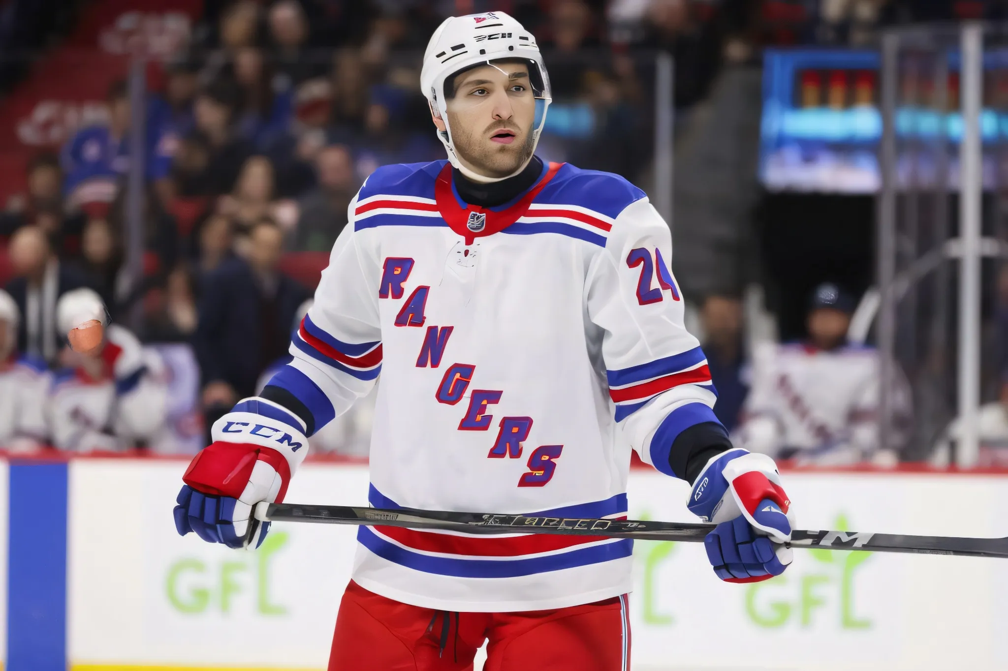 Rangers place rugged defenseman on the trade block