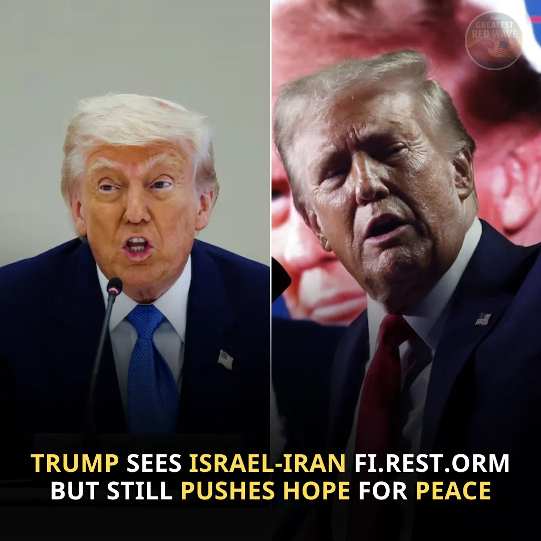 Trump Stands Firm and Strategic as Israel and Iran Clash Amid Escalating Middle East Tensions