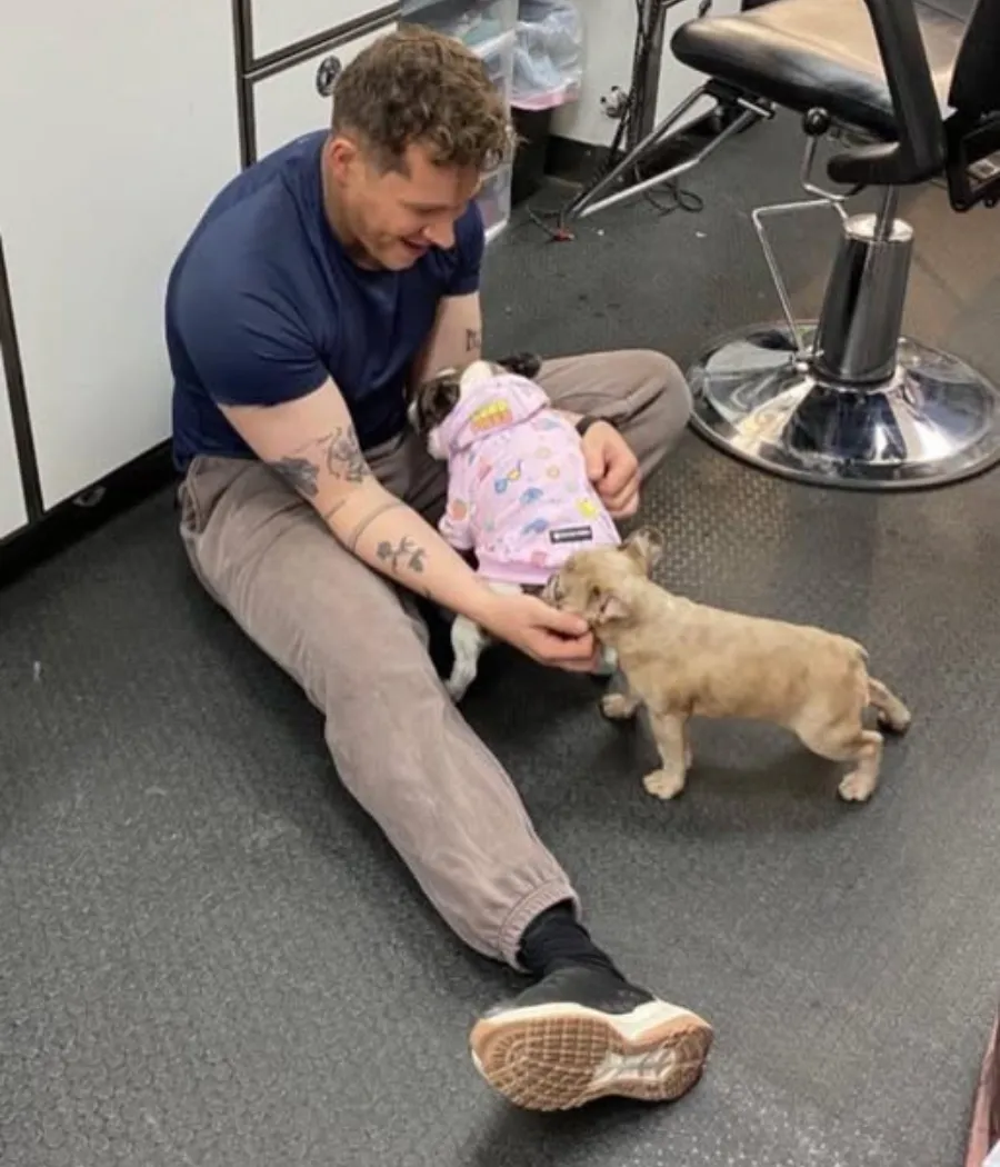 Puppy Love Behind the Scenes: 9-1-1 Star Melts Hearts With Adorable On-Set Moment