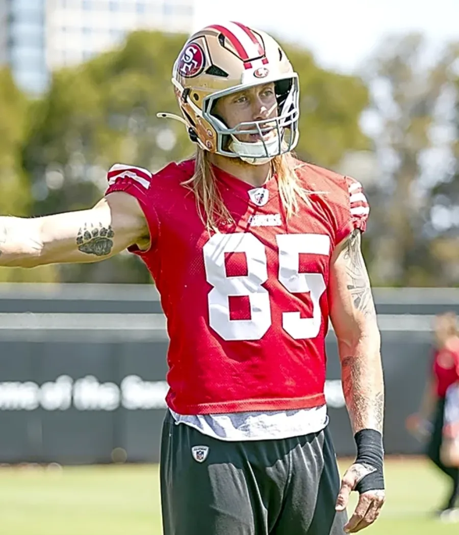 George Kittle talks Robert Saleh's return to 49ers, Brock Purdy's value