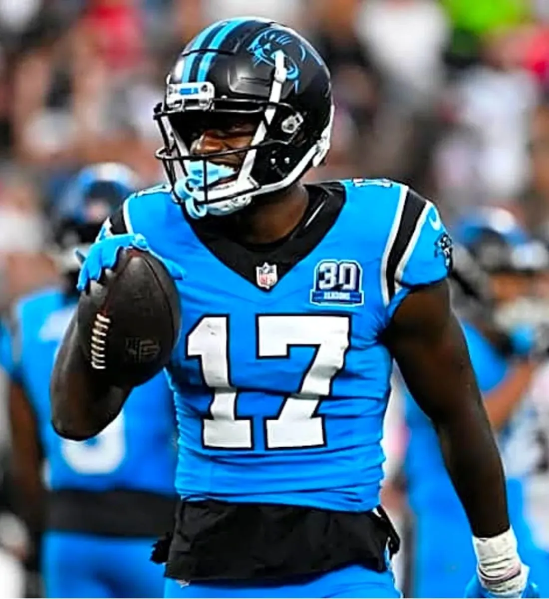 Panthers' unheralded weapon earns comparison to Raiders' 1,000-yard WR
