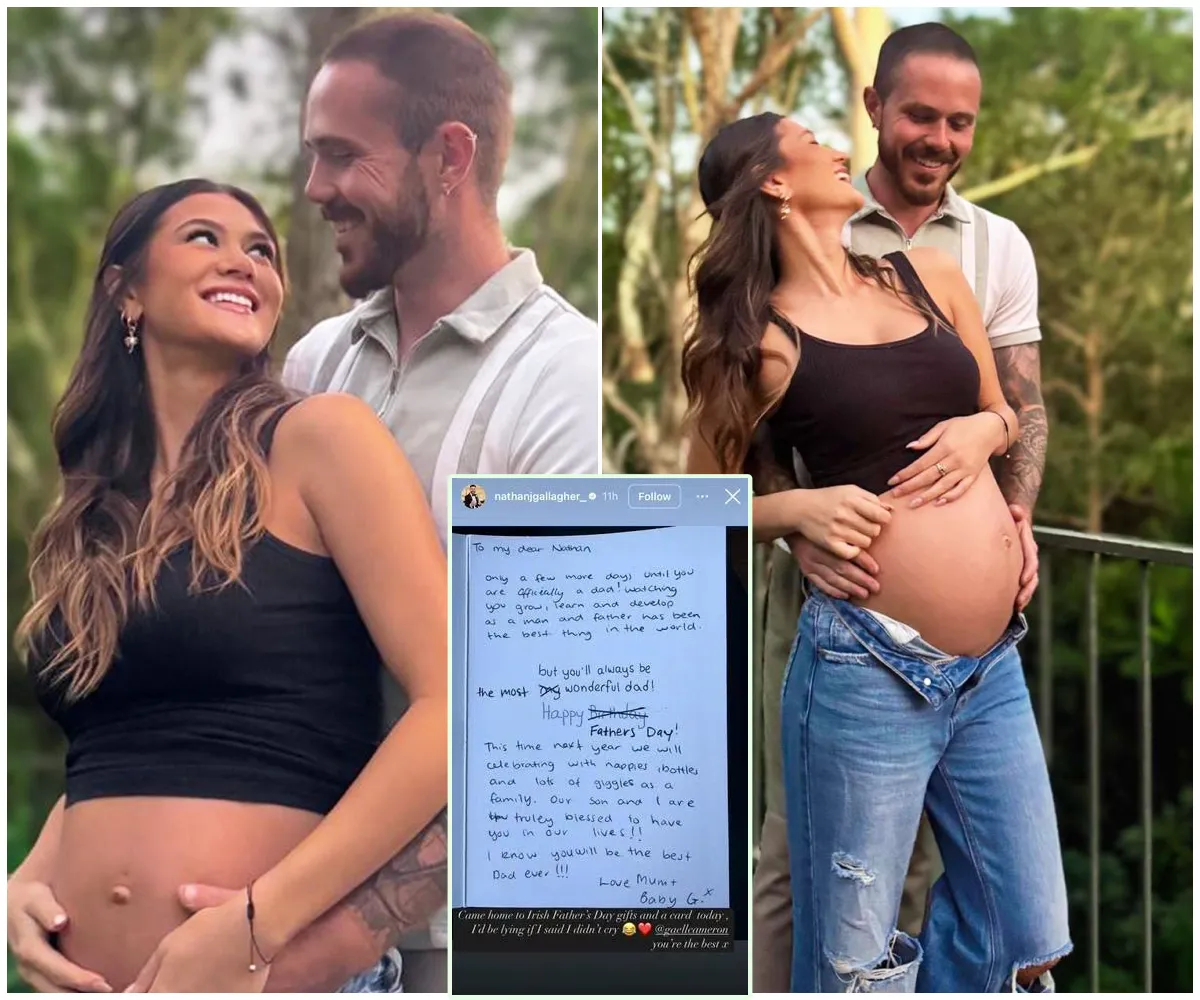 “You’ll always be the most wonderful dad!” – Below Deck Med’s Gael Cameron pens emotional Father’s Day letter to Nathan Gallagher as due date nears, shares final pregnancy struggles and baby shower highlights in sweet update - suong