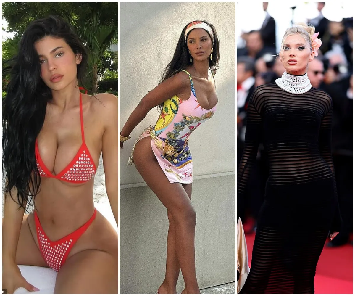 The 90s icon ALL the fashion stars are copying! Kylie Jenner, Maya Jama and Elsa Hosk are among the A-listers channelling this catwalk QUEEN - but can you guess... - suong