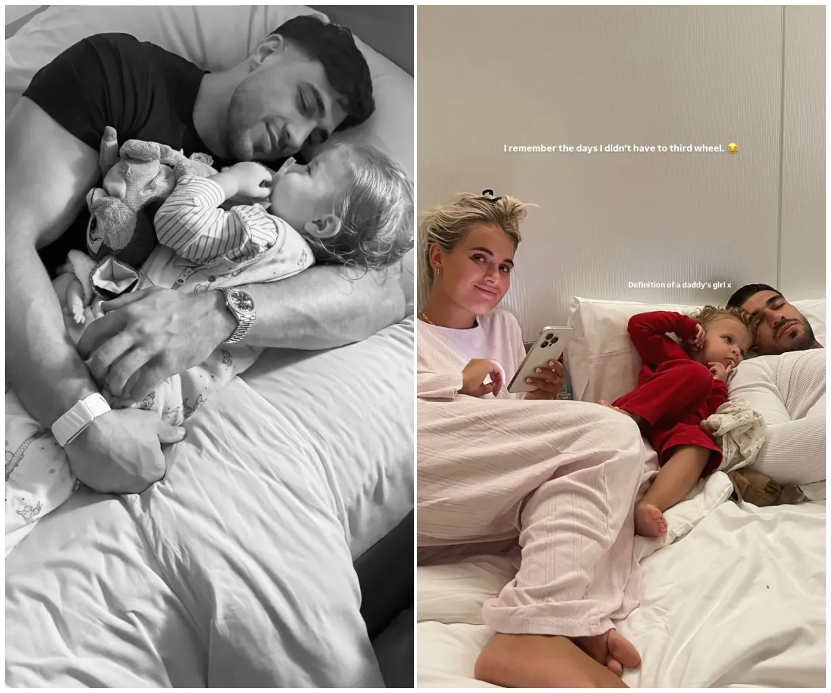 “You were made to be a dad” – Molly-Mae Hague pours her heart out in emotional Father’s Day tribute to Tommy Fury as she shares intimate family moment and jokes she’s just a ‘third wheel’ in their daughter Bambi’s world - suong