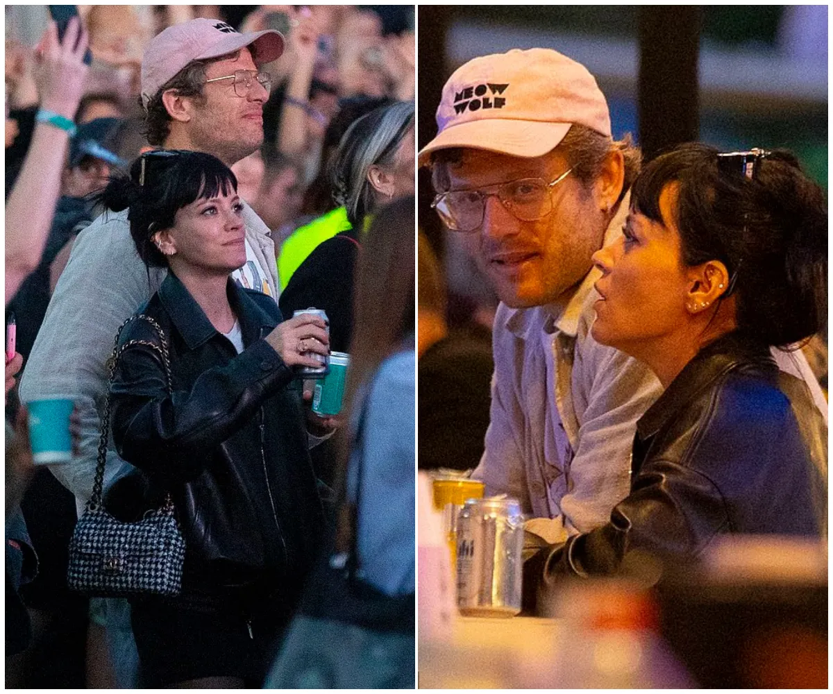 PICTURED: Lily Allen and James Norton spark dating rumours as they put on flirty display at Charli XCX gig in London – just months after her split from David Harbour over 'secret Raya profile' and his breakup with 26-year-old model girlfriend - suong