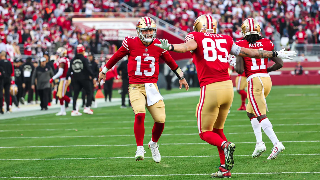 George Kittle hilariously roasts Brock Purdy after mega contract extension