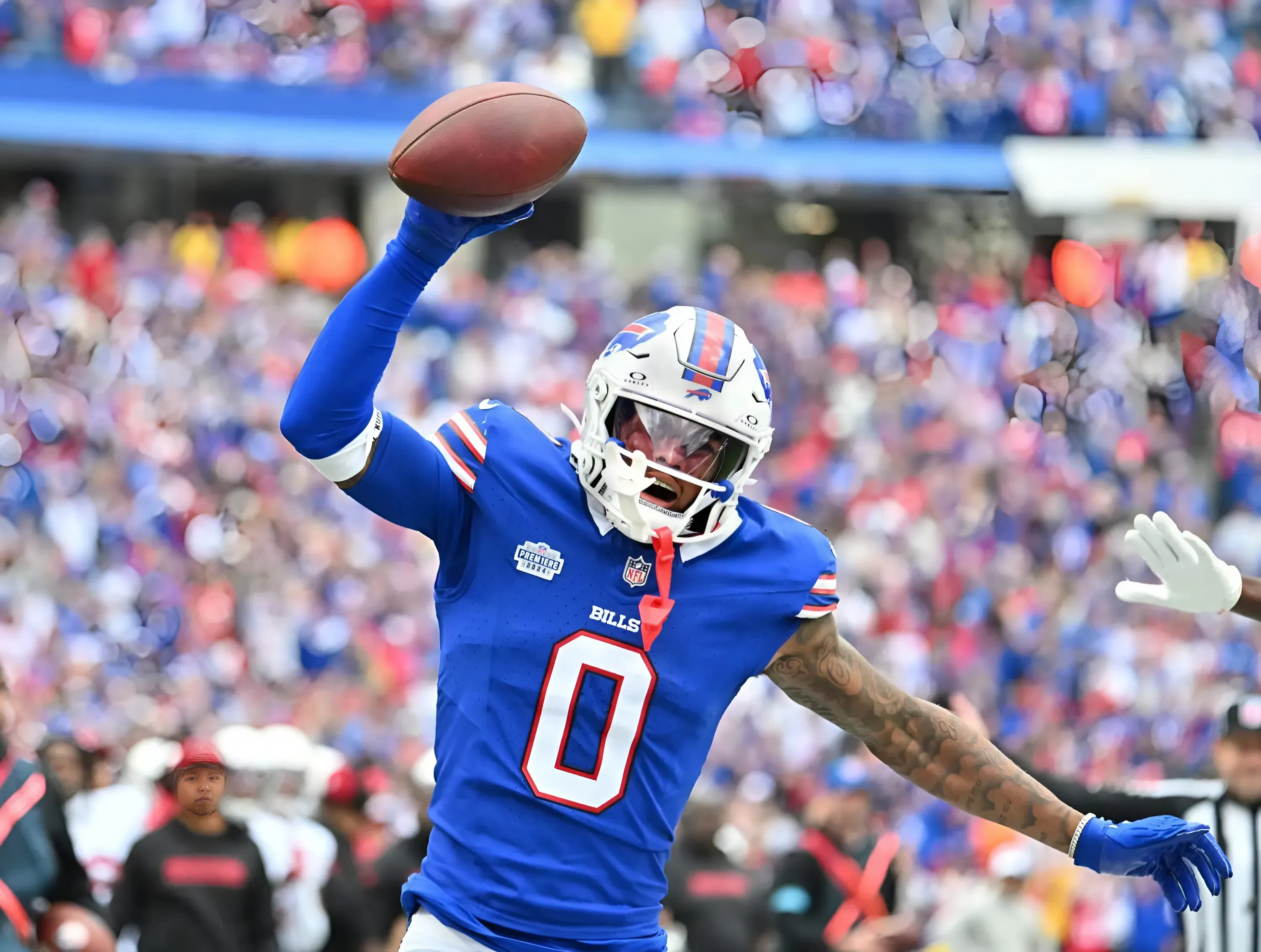 Bills WR Keon Coleman stole the show at a recent event and he made his claim for a title many across the NFL feel they deserve