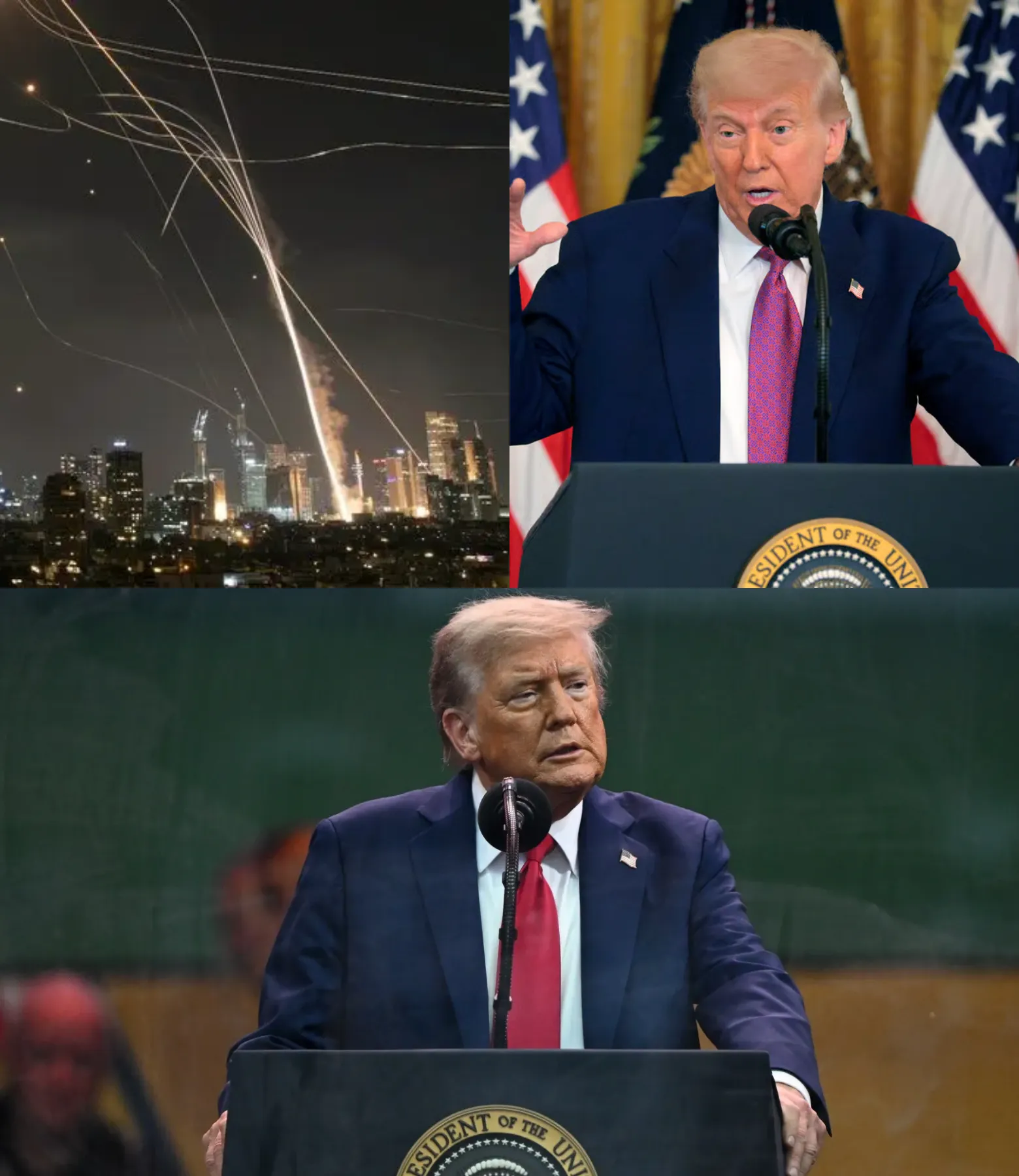 Trump Leaves Door Open for U.S. Entry Into Israel-Iran Conflict as Tensions Surge Across the Middle East