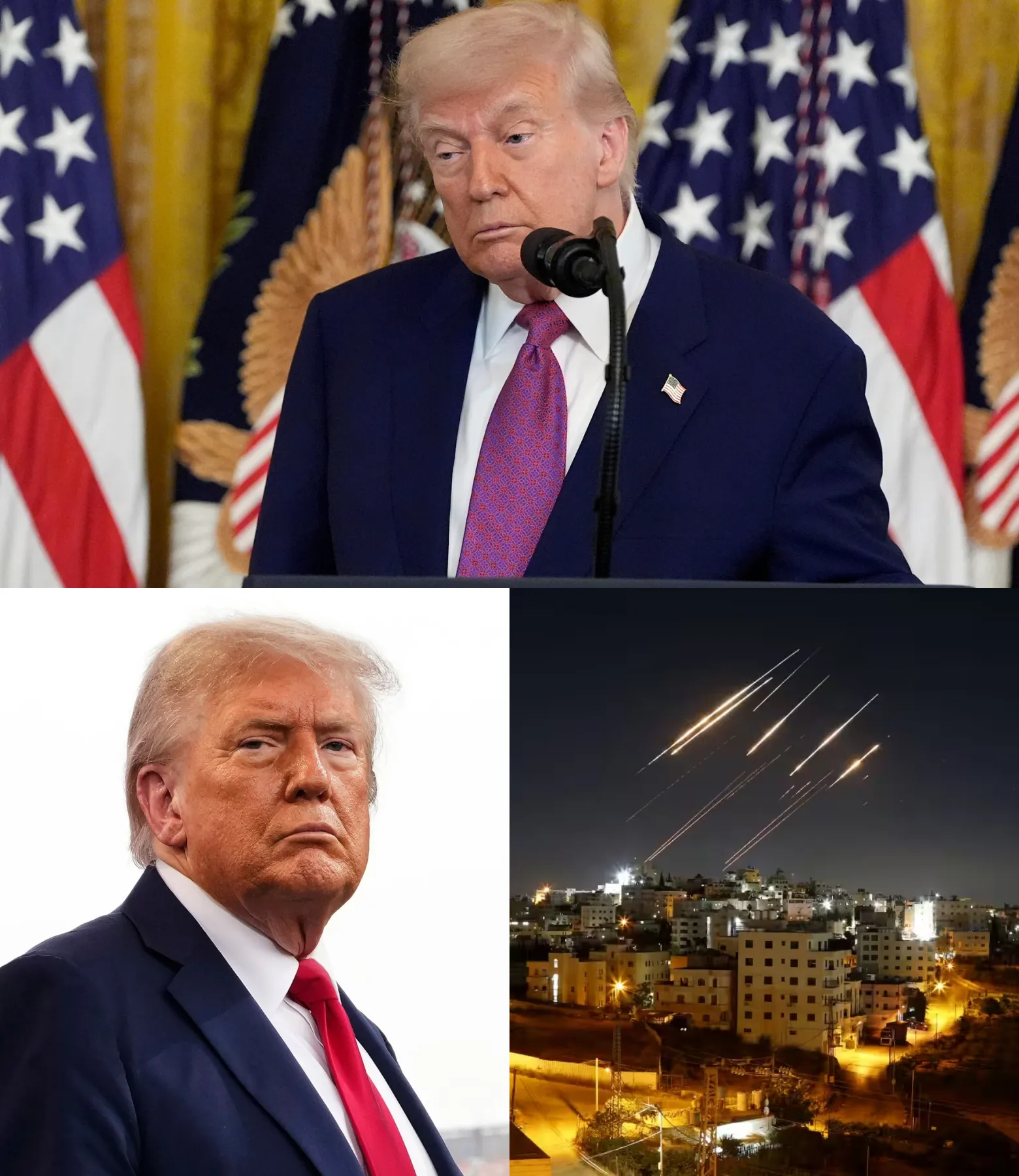 Trump Vows to Use the Full Strength and Might of U.S. Military If Iran Makes a Move