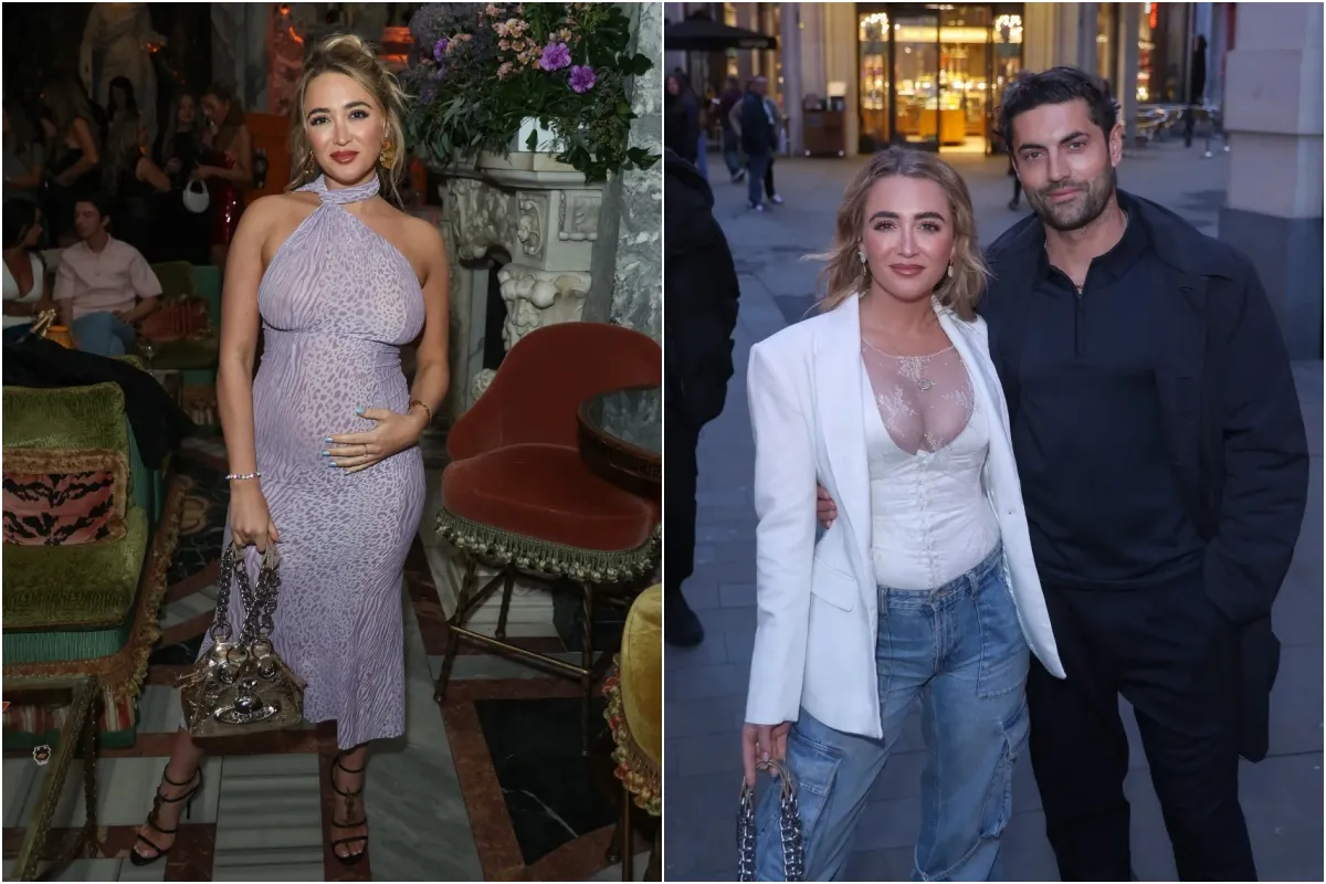 Pregnant Love Island star Georgia Harrison reveals exact due date as she counts down to birth of first baby ngocc