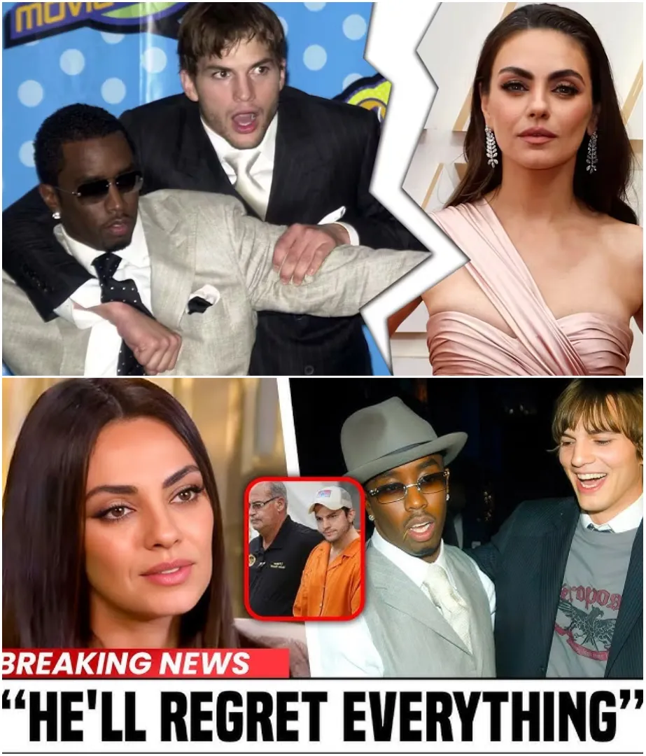 BREAKING: Mila Kunis EXPLODES on Ashton Kutcher After He Claims She Was Diddy’s “Handler”!