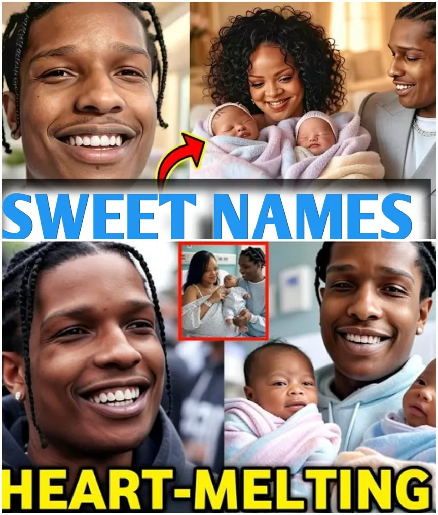 Asap Rocky Reveals the SWEET NAMES of his Newborn Twins with Rihanna!