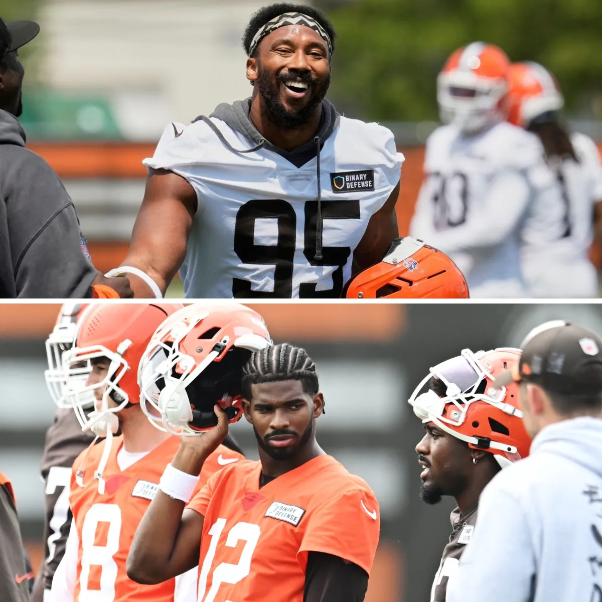 Myles Garrett Shares Strong Words on Browns QB Shedeur Sanders