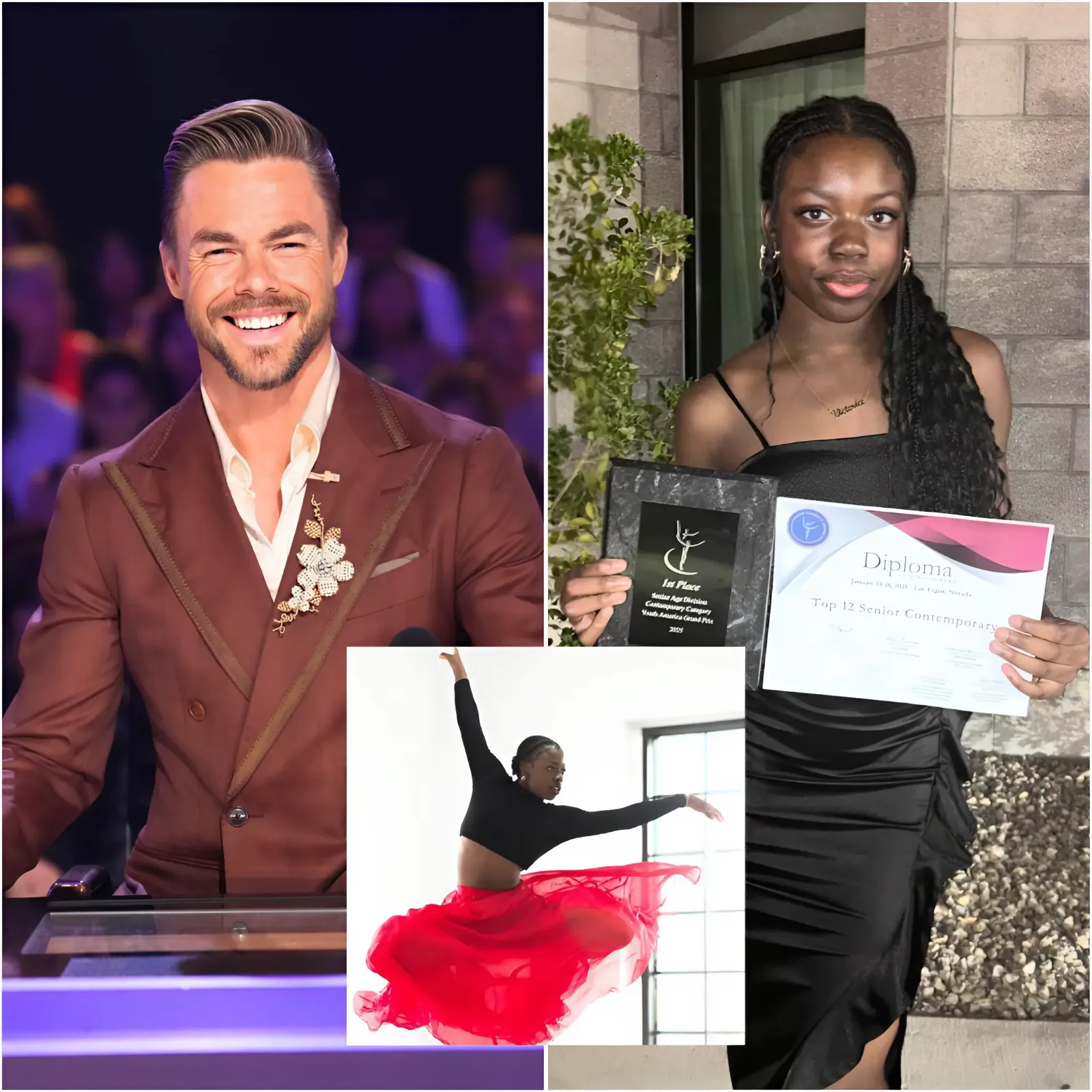 Derek Hough Praises 15-Year-Old Dancer in Viral Video: ‘She Showed Up and Danced Fearlessly’