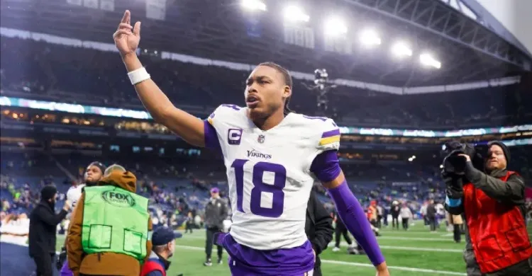 NFL Reacts to Vikings' Justin Jefferson Announcement on Monday