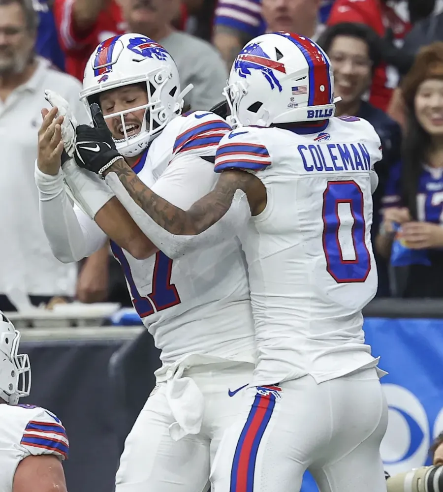 Josh Allen Had Big Compliment for Keon Coleman While Discussing Bills' 2025 Season