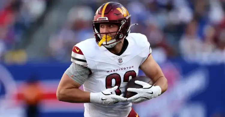 Commanders’ Underperforming TE Called ‘Biggest Disappointment’ on Roster
