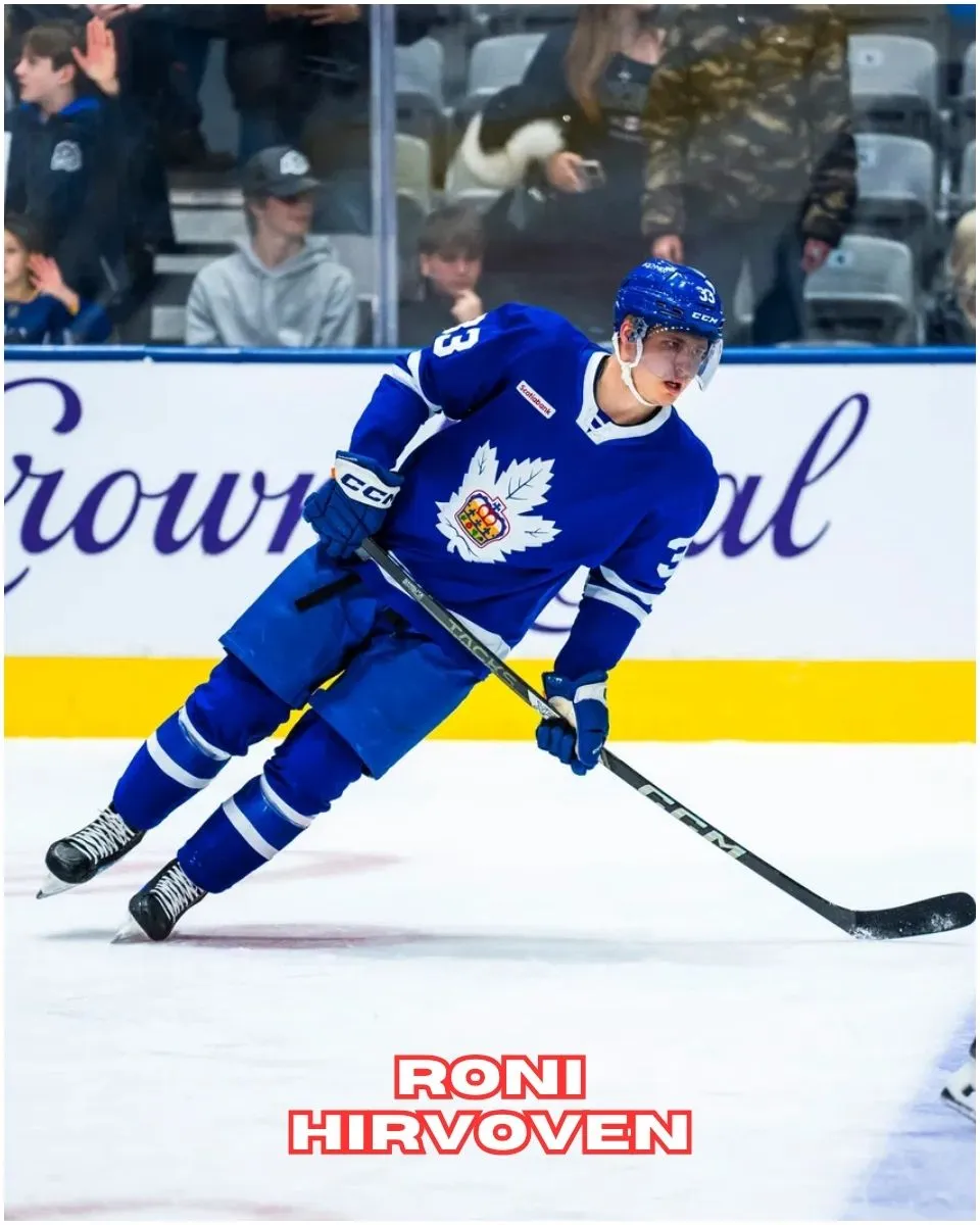 Maple Leafs Prospect Roni Hirvoven Signs One-Year Deal In Finland — What's Next For Toronto's Other Finnish Prospects?