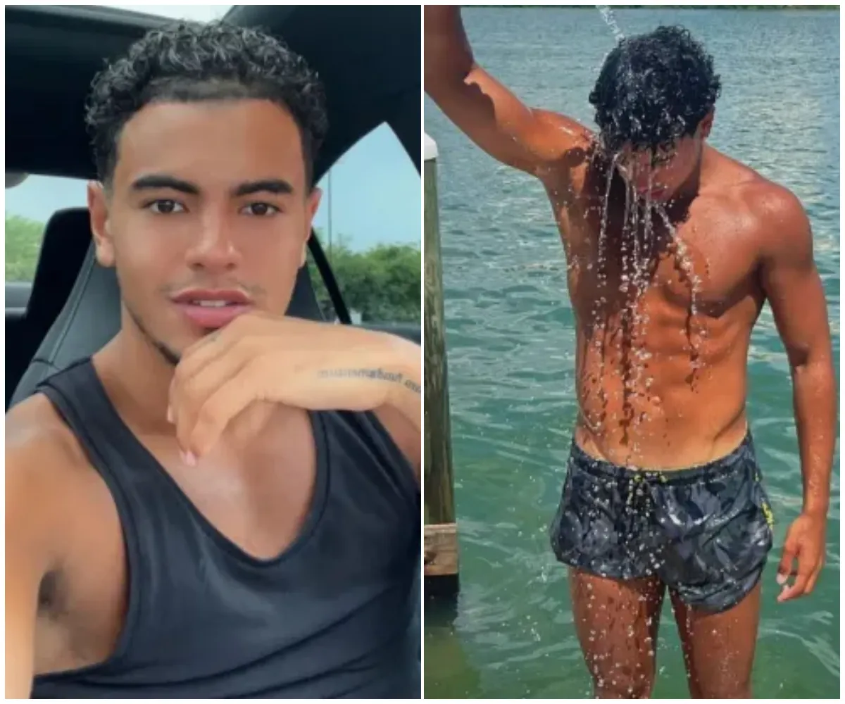 New Love Island bombshell revealed as hunky 6'3” footballer and model Harrison Solomon – Casa Amor connections, U.S. soccer past and smouldering snaps spark chaos as he enters villa mid-drama - suong
