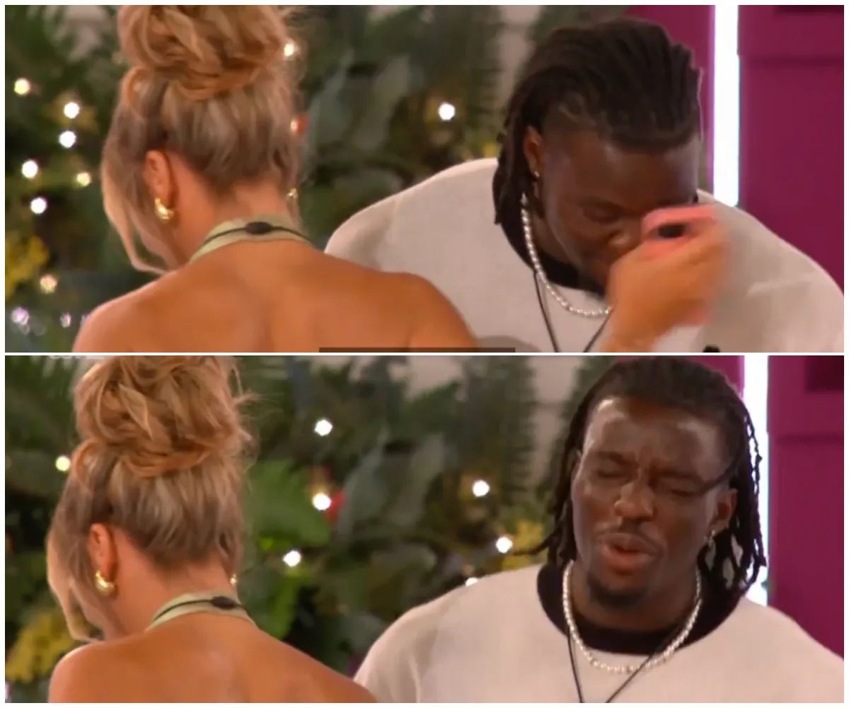 “She smacked me in the face!” – Watch the painfully awkward moment Love Island’s Dejon gets HIT by Meg in front of the entire villa just seconds after emotional recoupling speech leaves Islanders howling with laughter - suong