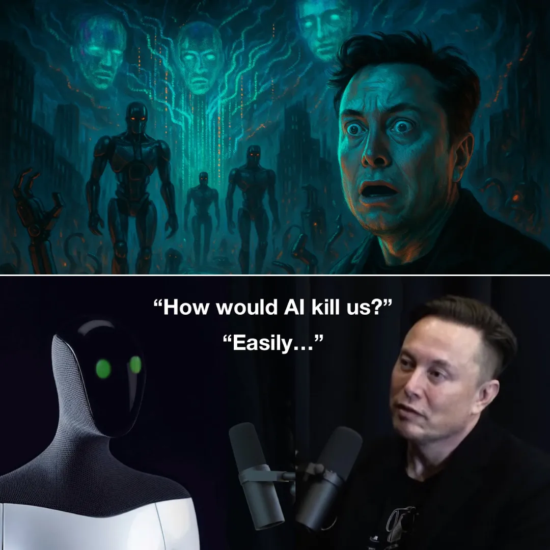 Elon Musk Warns AI Will Overthrow Global Governments and Create a New World Order