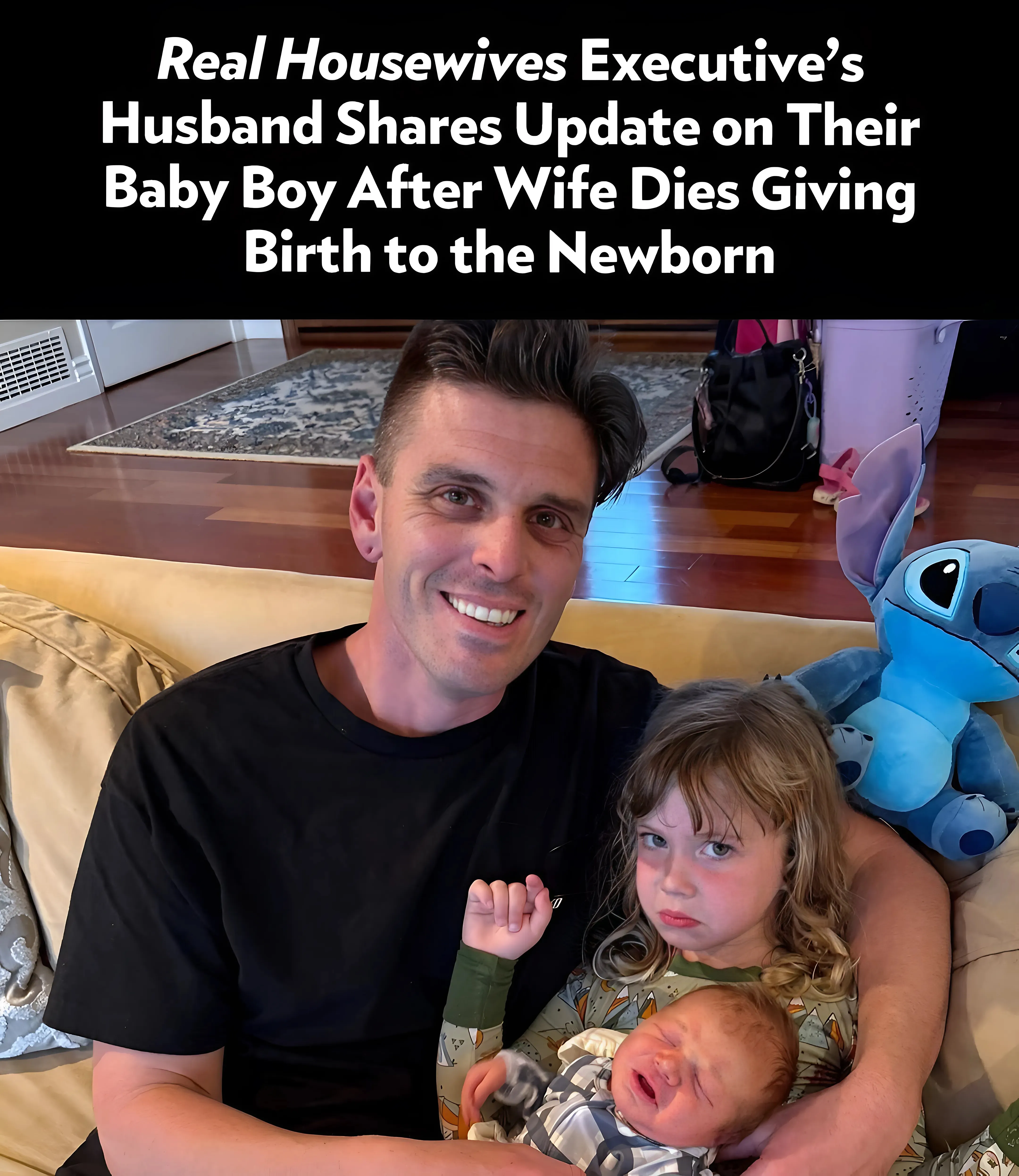 Real Housewives Executive's Husband Shares Update on Their Baby Boy After Wife Dies Giving Birth to the Newborn