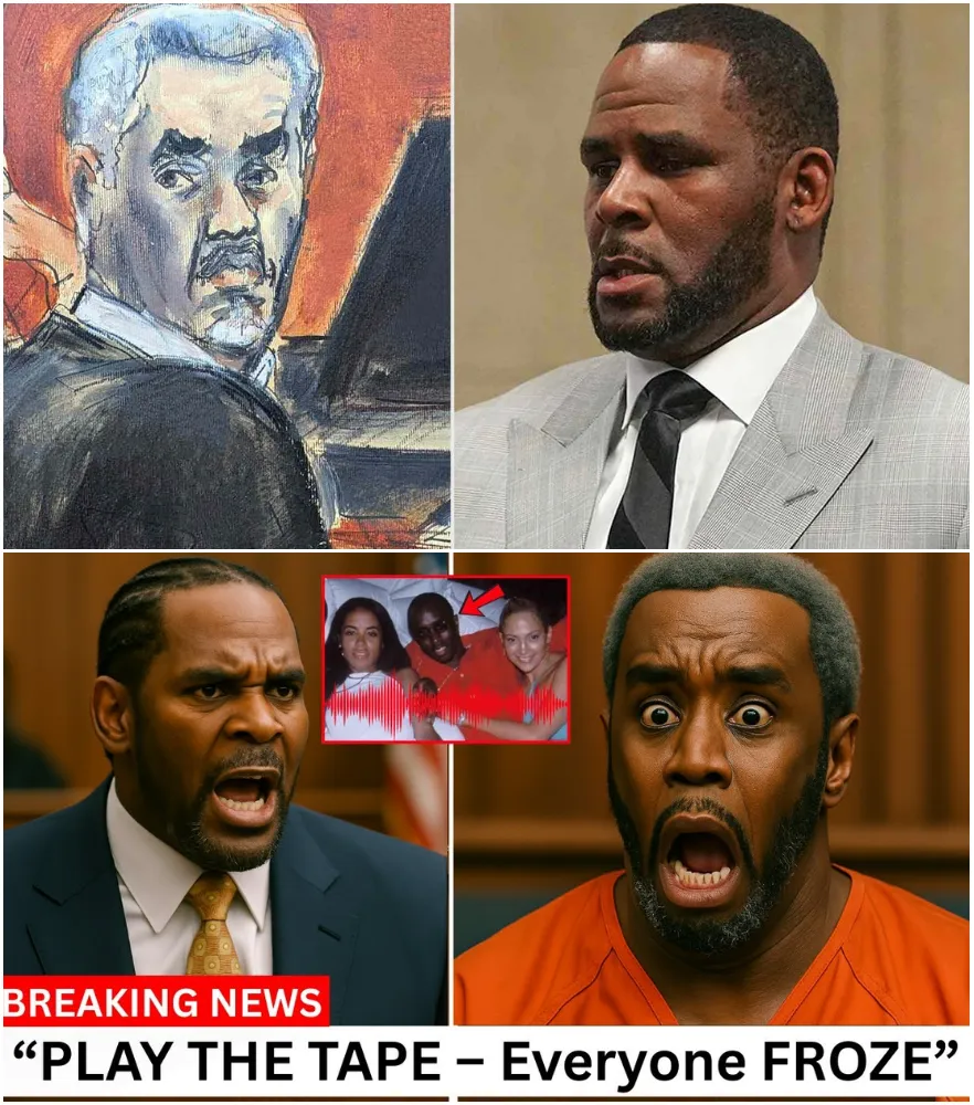 1 MINUTE AGO: Courtroom STUNNED as Secret Audio of Diddy and R. Kelly Is Played