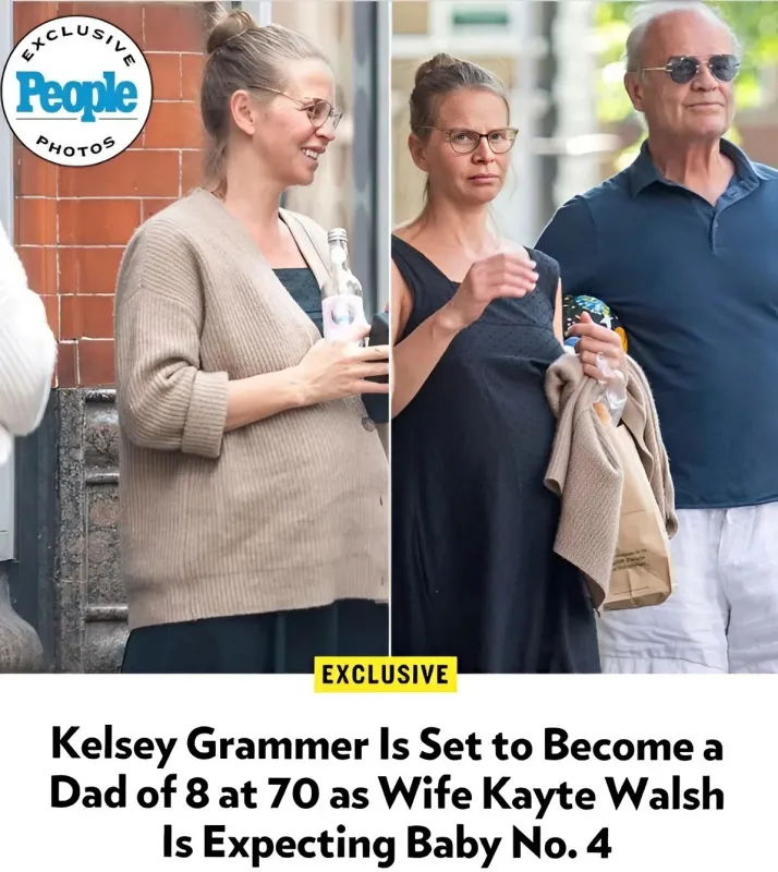 Kelsey Grammer's Surprising News: Expecting 8th Child at 70 with Wife Kayte Walsh, Pregnancy Joy Strikes Again! - lulu