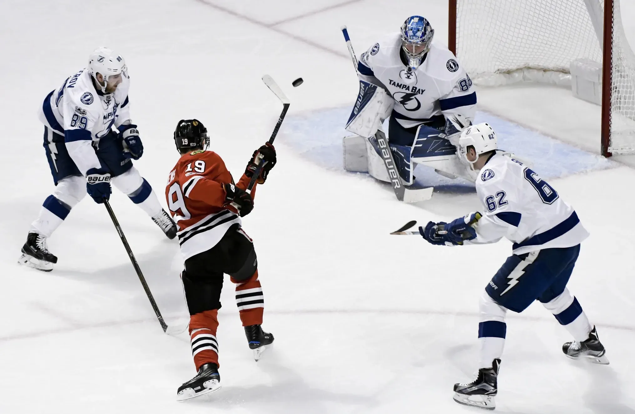 The Lightning are one of the three frontrunners for Jonathan Toews in free agency